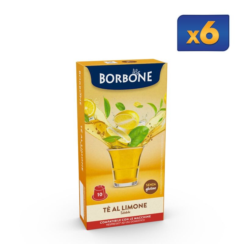 60 Capsules Thé Citron Borbone 60 Capsules Thé Citron Borbone