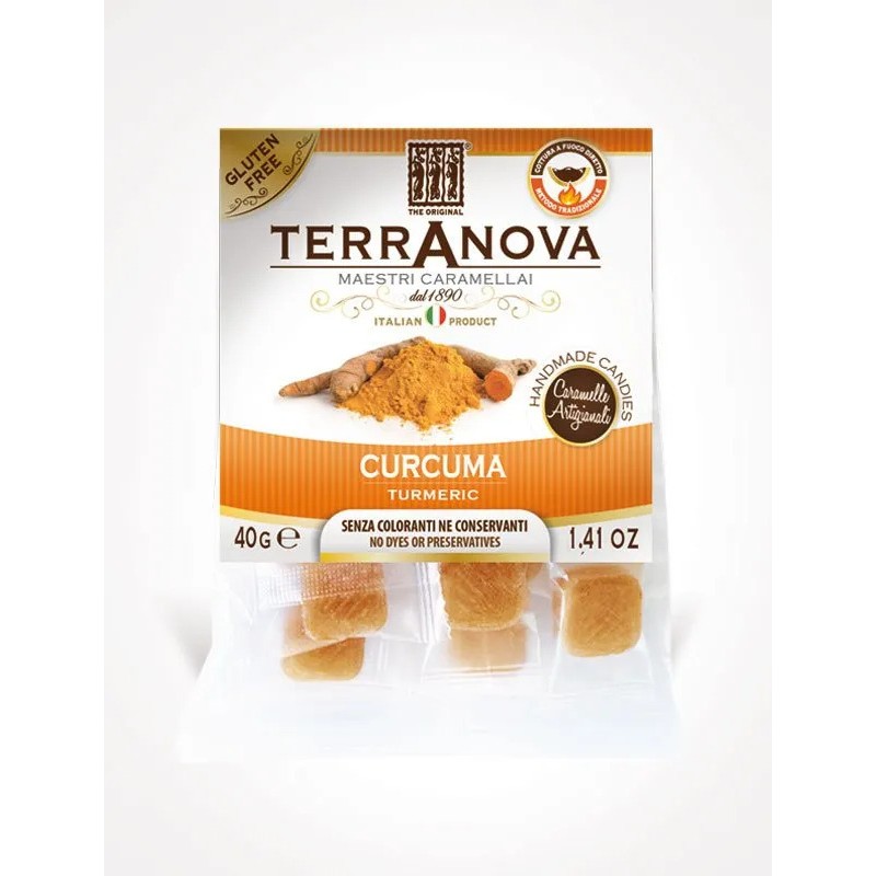 Bonbons au curcuma 40gr Bonbons au curcuma 40gr