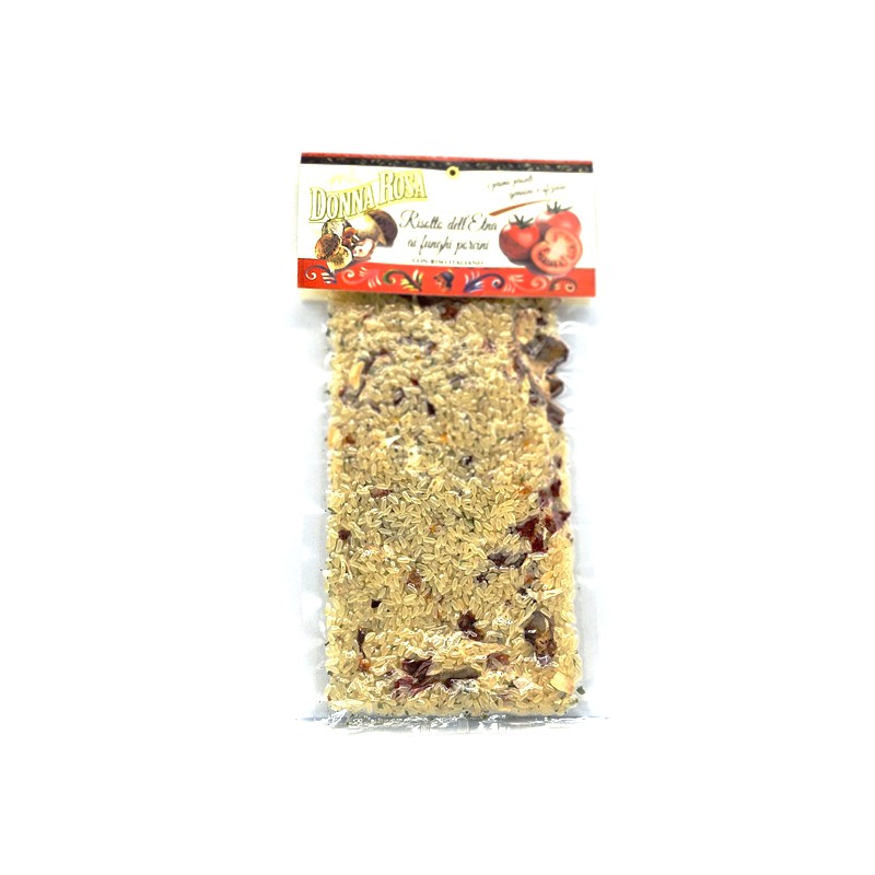 Risotto de l'Etna aux cèpes Risotto de l'Etna aux cèpes
