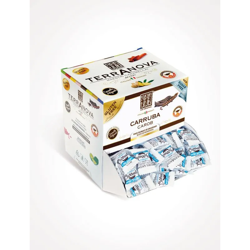 Bonbons à la caroube sans sucre 1 kg Bonbons à la caroube sans sucre 1 kg