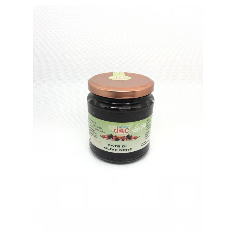 Pâté d'olives noires - 280 gr Pâté d'olives noires - 280 gr